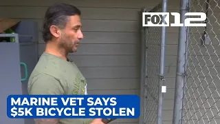 Marine Corps vet says $5K bicycle stolen in Vancouver: ‘I found refuge, peace on the bike’