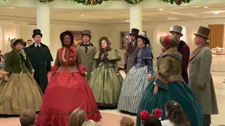 SPECIAL - Epcot Voices of Liberty as Dickens Carolers with Echo Finale