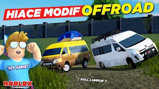 OFFROAD REALISTIS NAIK MOBIL TRAVEL HIACE MODIFIKASI DI CDID - Roblox Indonesia