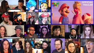 The Super Mario Bros. Movie | Official Trailer REACTION MASHUP