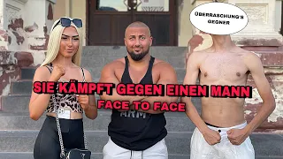 NADIA OFFENBACH KÄMPFT GEGEN EINEN MANN🥊😱|PUMPING‘S BOXSHOW