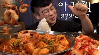 Mukbang Spicy aguizzim kfood eatingshow realsound koreanfood asmr