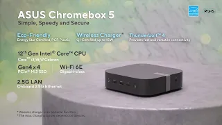 ASUS Chromebox 5 Simple, speedy, and secure