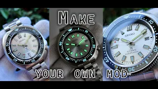 SteelDive 1970 & Seiko dial | Easy modding for beginners