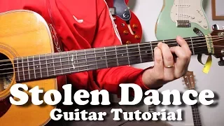 Milky Chance - Stolen Dance - Acoustic Guitar Tutorial