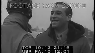 WWII - England, 4th Fighter Group Base & Pilots - 250030-02 | Footage Farm Ltd