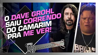 ENCONTRO COM O DAVE GROHL NO ROCK IN RIO - JÚNIOR BASS GROOVADOR | Cortes do Inteligência Ltda.