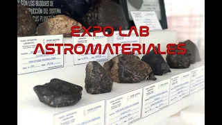 EXPOLAB ASTROMATERIALES. Exposición de Meteoritos.