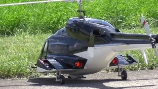 AIRWOLF SCALE RC HELICOPTER AND BK 117C DRF  STEFANIE SANCHEZ