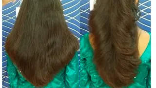 long & theek hair cutting very easy process V cut for beginners अब आपकी कटिंग unevenनहीं होगी यह तरी