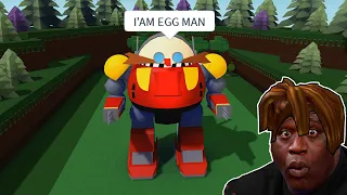 Roblox BUILD A BOAT Funny Moments MEMES (Big egg man)