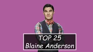 TOP 25 Glee - Blaine Solos