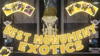 The BEST exotics to get from the MONUMENT in Season of the Lost | Destiny 2