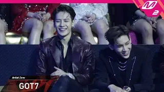 [2018MAMA x M2] 갓세븐(GOT7) Reaction to 워너원(Wanna One)'s Performance in HONG KONG