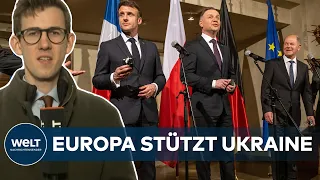 MÜNCHNER SICHERHEITSKONFERENZ: Ukraine - Deutschlands Führungsrolle immer deutlicher | WELT Thema