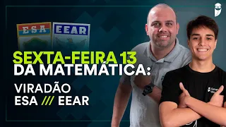 Viradão de Matemática ESA / EEAR com Prof. Ismael Santos e Nicolas Lazaroto