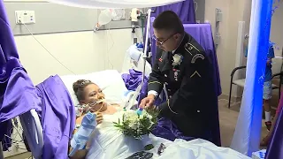 Woman fighting for life gets married in hospital ceremony