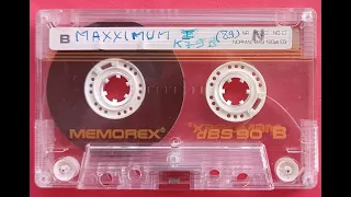 Archive K7 Maxximum un matin de la fin d'année 89 avec Dom Dom Perrin sur K7 TDK D "Christian Mi".