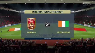 FIFA 20- FIFA World Cup 2022 (Group Stage Game 14) Ivory Coast vs China