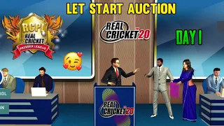 (DAY 1) LET START AUCTION 😊 RC 20 RCPL AUCTION GAME PLAY WITH TAMIL @HARISHGAMEROFFICIAL