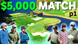 3v3 18 Hole Scramble | THE $5,000 MATCH | Part 1