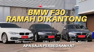 MAU BELI BMW SERI 3 F30 YANG SEHARGA HRV? Kita Bahas Bedanya Lengkap!