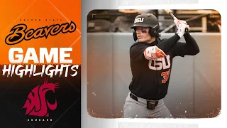 Oregon State Baseball Highlights: 5/5/24 vs. Washington State