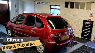 Citroen Xsara Picasso serie tinted windows start to finish. Check this out!!