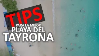 🏖️la MEJOR PLAYA que hay en el PARQUE TAYRONA Colombia 🇨🇴