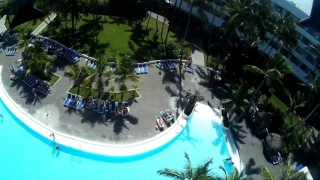 RIU NAIBOA 4* Dominicana полеты на drone (квадракоптере) SYMA вокруг отеля