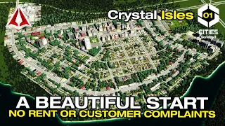 I Enjoyed the New Patch and Mods for a Better City Start in Cities Skylines 2 - Crystal Isles Ep01