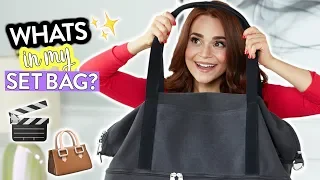 WHATS IN MY BAG?! (My Set Bag) | Rosanna Pansino