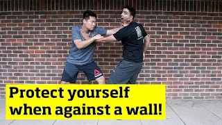 3 minute Wing Chun in 3 steps | How to defend yourself when against a wall | Sifu Leo