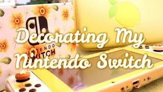 Decorating My Nintendo Switch + Kawaii Switch Accessories