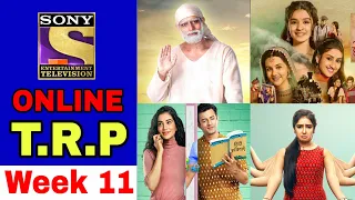 Sony Tv Online TRP | Week 11, 2021 | Serials TRP Of This Week | Online TRP Ratings