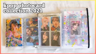 моя коллекция фотокарт (bts, stray kids, ateez и другие)| kpop photocard collection 2021