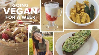 I Tried Going Vegan for a Week (Recipes I Made + Eating Out)