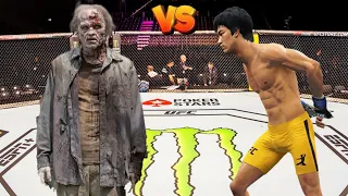 👊🐲Final fight Bruce Lee vs. Living Dead - EA sports UFC 4 Rematch👊🐲