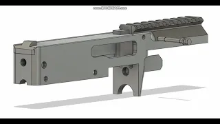 Making of the 3d files for the Unger OpenTop Receiver for the Ruger 10/22