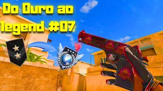 STANDOFF 2 - do OURO ao LEGEND #07 | Joguei MUITO nessa RANK com  22 KILLS e peguei MASTER