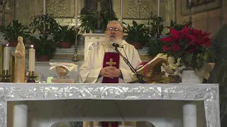 S.Messa  della festa del Battesimo di Gesù.