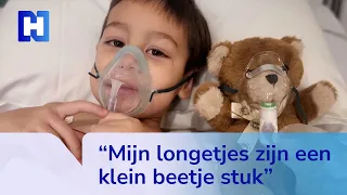 Onzekerheid bij ouders Ezra (4): hij lijdt aan zeldzame longziekte
