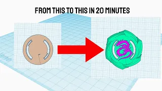 How to make a 3D printed beyblade part 1