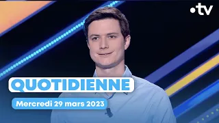 Emission Quotidienne du Mercredi 29 mars 2023 - Questions pour un Champion