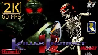 Killer Instinct | Arcade | Longplay | 2K 1440p 60FPS