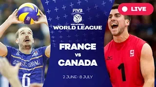 France v Canada - Group 1: 2017 FIVB Volleyball World League