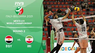 EGY vs. IRI - Round 2 | Full Game | Men's U21 Volleyball World Champs 2021