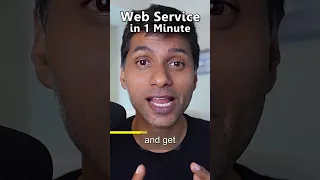 Web Service in 1 Minute