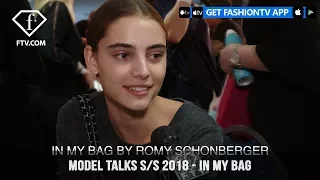 In My Bag from Top Models in the World Model Talks S/S 2018 Part 5 | FashionTV | FTV