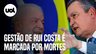 Com polícia mais letal e chefiada pelo PT, gestão de Rui Costa na Bahia se opõe a projetos de Lula